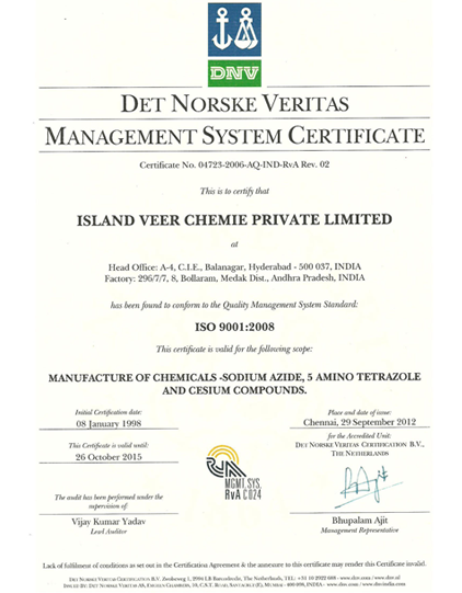 IPI is certified for ISO_9001:2008